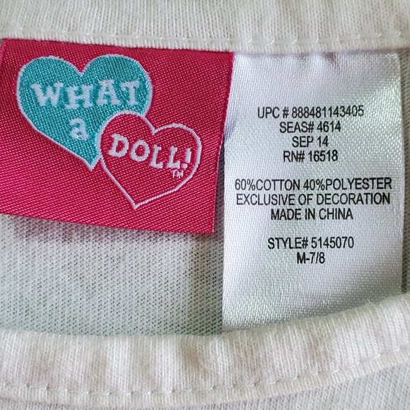 Set of 3 Girls Sleeveless & Long Sleeve Holiday and Summer Tops, Size M (7-8) - Picture 10 of 16